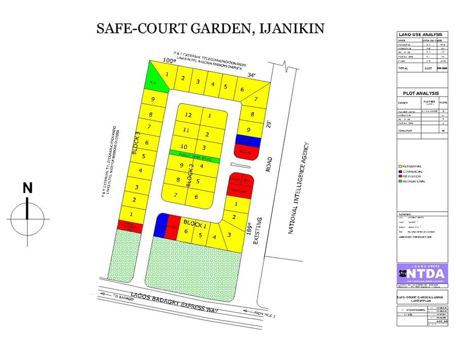 Safe-Court Garden Ijanikin